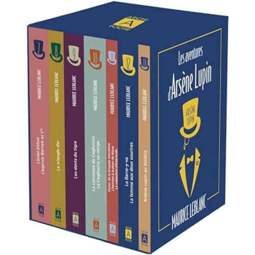 Coffret Arsène Lupin 2 - Les autres chefs-d'oeuvre: Coffret en 7 volumes : tomes 7 à 13 von ARCHIPOCHE